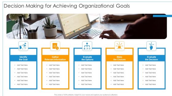 Decision Making For Achieving Organizational Goals Portrait PDF Decision Making For Achieving Organizational Goals Portrait PDF