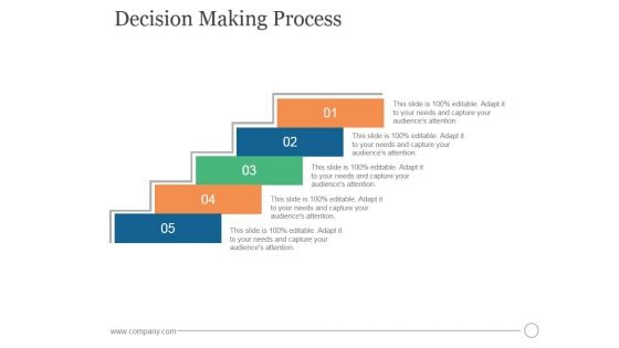Decision Making Process Ppt PowerPoint Presentation Information