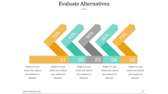 Decision Making Techniques In Project Management Ppt PowerPoint Presentation Complete Deck With Slides Slide12