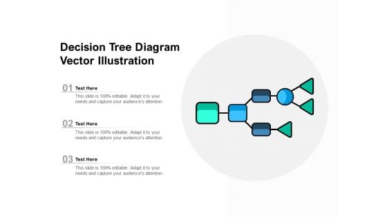 Decision Tree Diagram Vector Illustration Ppt PowerPoint Presentation Styles Example Topics PDF