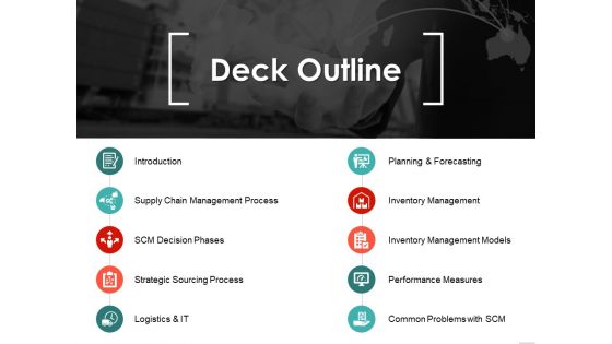 Deck Outline Ppt PowerPoint Presentation Infographic Template Pictures
