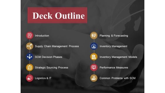 Deck Outline Ppt PowerPoint Presentation Inspiration Graphic Images