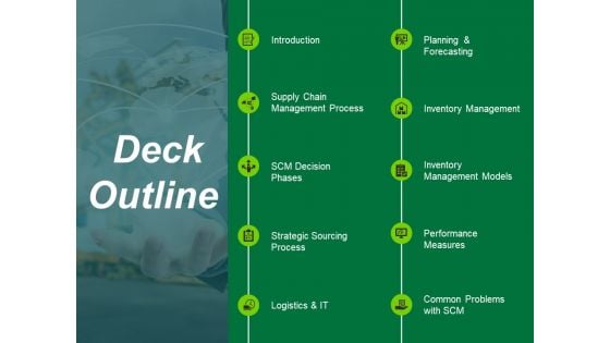 Deck Outline Ppt PowerPoint Presentation Layouts Portrait