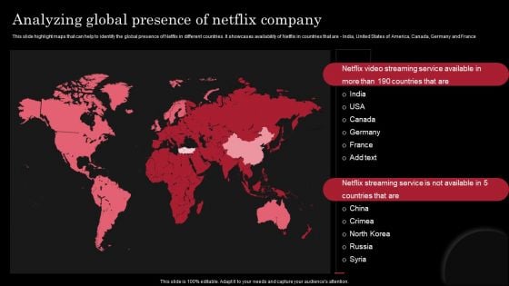 Decoding Netflix Strategies Drives OTT Market Dominance Analyzing Global Presence Graphics PDF