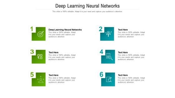 Deep Learning Neural Networks Ppt PowerPoint Presentation Portfolio Designs Cpb