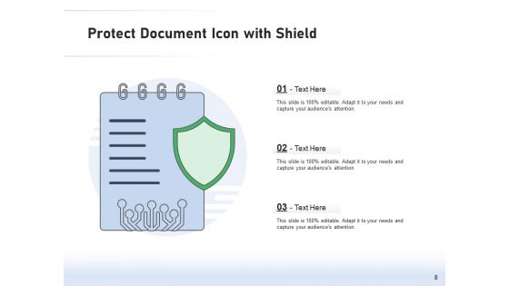 Defend Icon Security Insurance Ppt PowerPoint Presentation Complete Deck