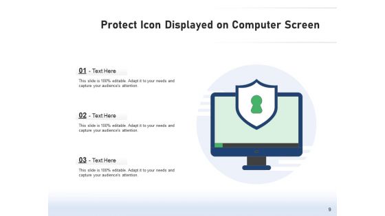 Defend Icon Security Insurance Ppt PowerPoint Presentation Complete Deck