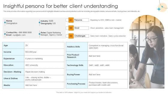Defensive Brand Marketing Insightful Persona For Better Client Understanding Themes PDF Defensive Brand Marketing Insightful Persona For Better Client Understanding Themes PDF