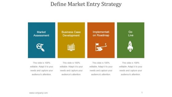 Define Market Entry Strategy Ppt PowerPoint Presentation Images