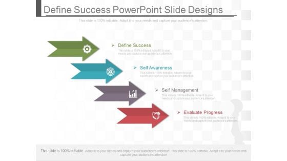 Define Success Powerpoint Slide Designs