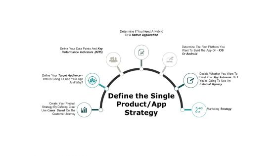 Define The Single Product App Strategy Ppt PowerPoint Presentation Gallery Background Designs Define The Single Product App Strategy Ppt PowerPoint Presentation Gallery Background Designs
