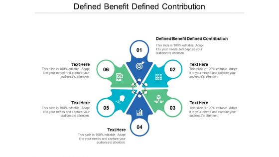 Defined Benefit Defined Contribution Ppt PowerPoint Presentation Inspiration Display Cpb