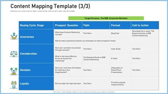 Definitive Guide Creating Content Strategy Content Mapping Template Icons PDF Definitive Guide Creating Content Strategy Content Mapping Template Icons PDF