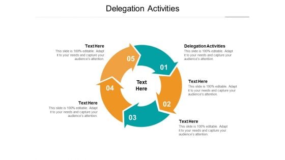 Delegation Activities Ppt PowerPoint Presentation Graphics Cpb