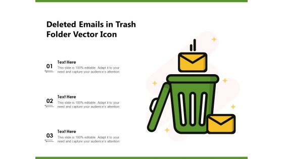 Deleted Emails In Trash Folder Vector Icon Ppt PowerPoint Presentation File Graphics Download PDF