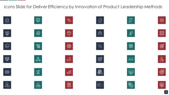 Deliver Efficiency By Innovation Of Product Leadership Methods Ppt PowerPoint Presentation Complete Deck With Slides