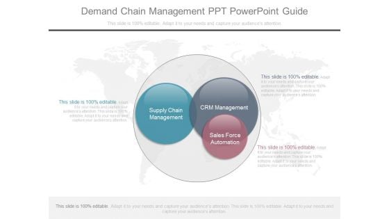 Demand Chain Management Ppt Powerpoint Guide