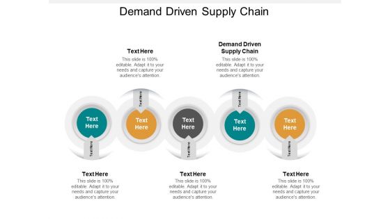 Demand Driven Supply Chain Ppt PowerPoint Presentation Outline Graphic Images Cpb