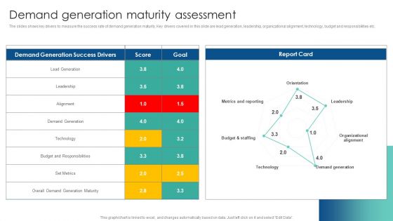 Demand Generation Maturity Assessment Customer Acquisition Through Advertising Information PDF