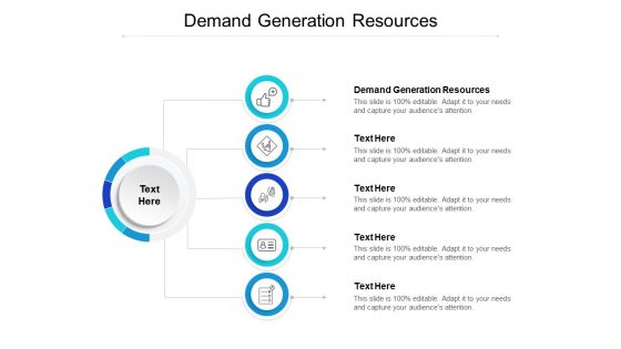 Demand Generation Resources Ppt PowerPoint Presentation Layouts Examples Cpb