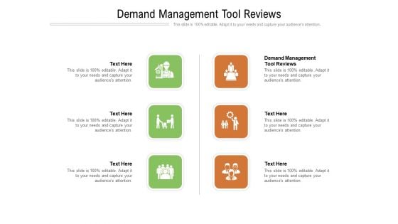 Demand Management Tool Reviews Ppt PowerPoint Presentation Gallery Cpb Pdf