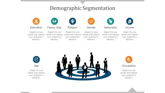 Demographic Segmentation Template 1 Ppt PowerPoint Presentation Slides Influencers