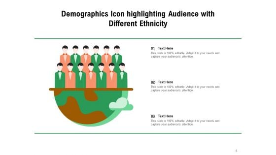 Demographics Of A Population Icon Demographics Analysis Ppt PowerPoint Presentation Complete Deck