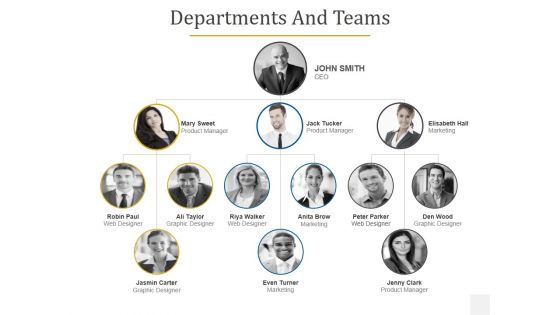 Departments And Teams Ppt PowerPoint Presentation Infographic Template Pictures