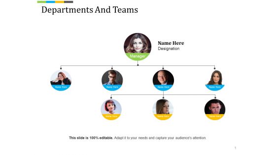 Departments And Teams Ppt PowerPoint Presentation Model Display