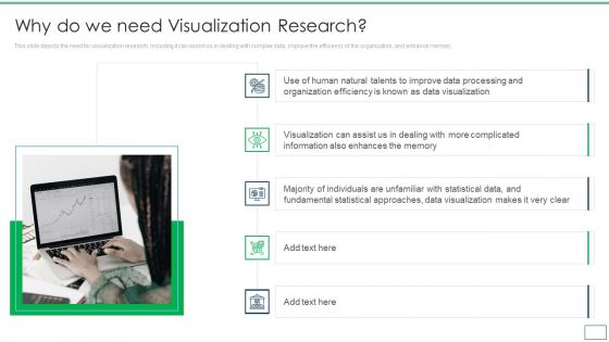 Departments Of Visualization Research Why Do We Need Visualization Research Infographics PDF