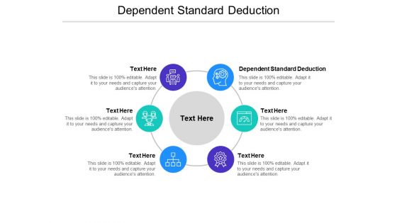 Dependent Standard Deduction Ppt PowerPoint Presentation Outline Templates Cpb Pdf