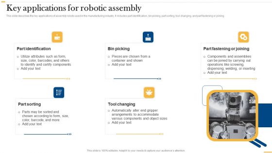 Deploying AI To Enhance Key Applications For Robotic Assembly Themes PDF Deploying AI To Enhance Key Applications For Robotic Assembly Themes PDF