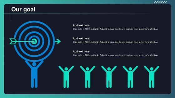 Deploying AML Transaction Monitoring Our Goal Ppt Styles Templates PDF