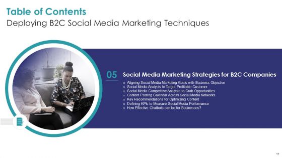 Deploying B2C Social Media Marketing Techniques Ppt PowerPoint Presentation Complete Deck With Slides