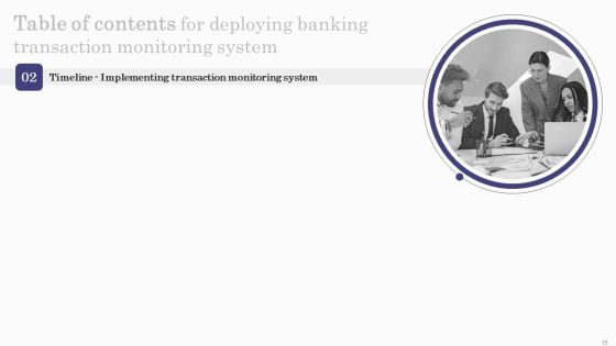 Deploying Banking Transaction Monitoring System Ppt PowerPoint Presentation Complete Deck With Slides Slide15