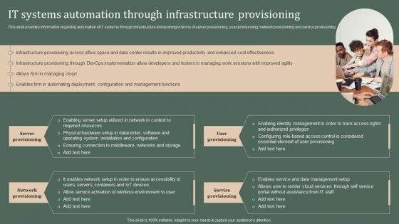 Deploying Corporate Aligned IT Strategy IT Systems Automation Through Infrastructure Provisioning Professional PDF