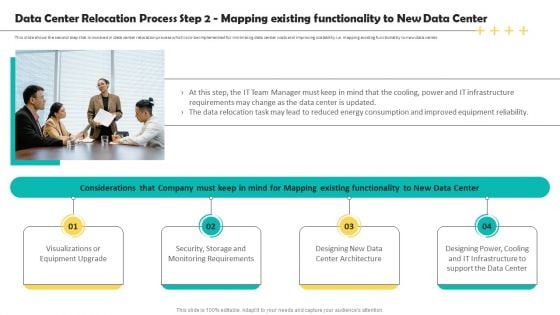 Deploying Data Center Data Center Relocation Process Step 2 Mapping Existing Functionality Brochure PDF