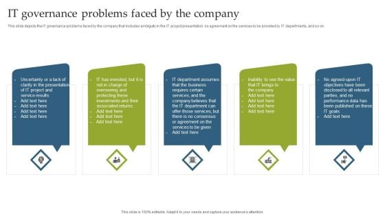 Deploying EGIT To Ensure Optimum Risk Management IT Governance Problems Faced By The Company Professional PDF