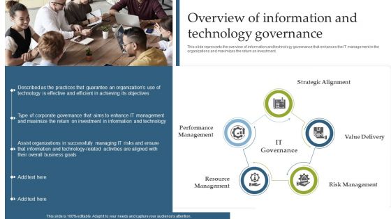 Deploying EGIT To Ensure Optimum Risk Management Overview Of Information And Technology Governance Inspiration PDF