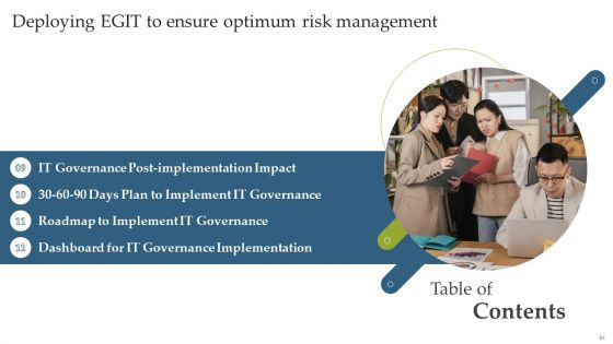 Deploying EGIT To Ensure Optimum Risk Management Ppt PowerPoint Presentation Complete With Slides