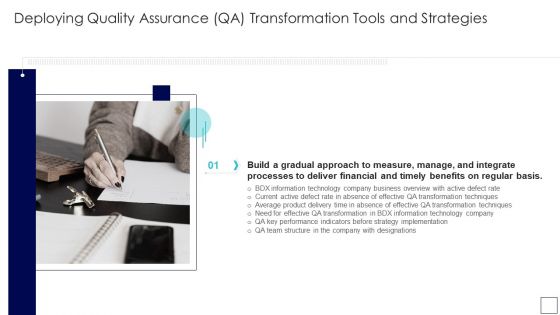Deploying Quality Assurance QA Transformation Tools And Strategies Introduction PDF Deploying Quality Assurance QA Transformation Tools And Strategies Introduction PDF