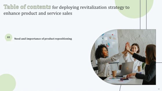 Deploying Revitalization Strategy Enhance Product And Service Sales Ppt PowerPoint Presentation Complete Deck With Slides