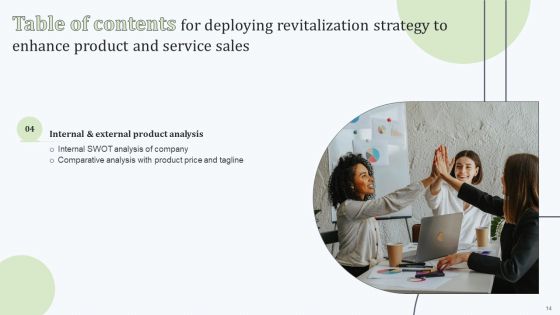 Deploying Revitalization Strategy Enhance Product And Service Sales Ppt PowerPoint Presentation Complete Deck With Slides