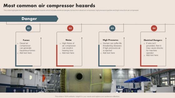 Deploying Safe Operating Procedures In The Organization Most Common Air Compressor Hazards Sample PDF Deploying Safe Operating Procedures In The Organization Most Common Air Compressor Hazards Sample PDF