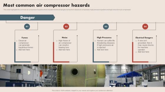 Deploying Safe Operating Procedures In The Organization Most Common Air Compressor Hazards Sample PDF