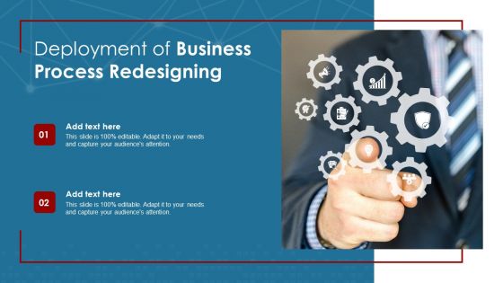 Deployment Of Business Process Redesigning Guidelines PDF