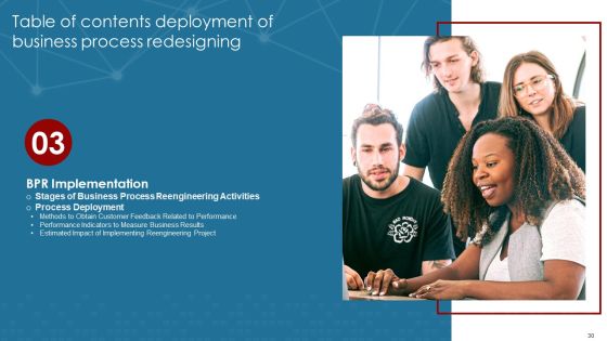 Deployment Of Business Process Redesigning Ppt PowerPoint Presentation Complete Deck With Slides Slide30