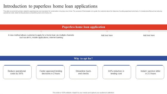 Deployment Of Omnichannel Banking Solutions Introduction To Paperless Home Loan Applications Infographics PDF Deployment Of Omnichannel Banking Solutions Introduction To Paperless Home Loan Applications Infographics PDF