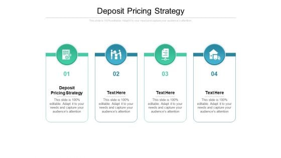 Deposit Pricing Strategy Ppt PowerPoint Presentation Model Master Slide Cpb