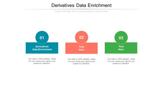 Derivatives Data Enrichment Ppt PowerPoint Presentation Layouts Background Cpb Pdf